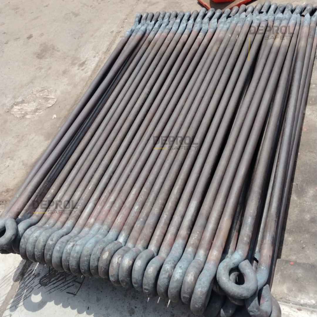 CÁNCAMO DE ACERO LISO CON OJAL Y PUNTA