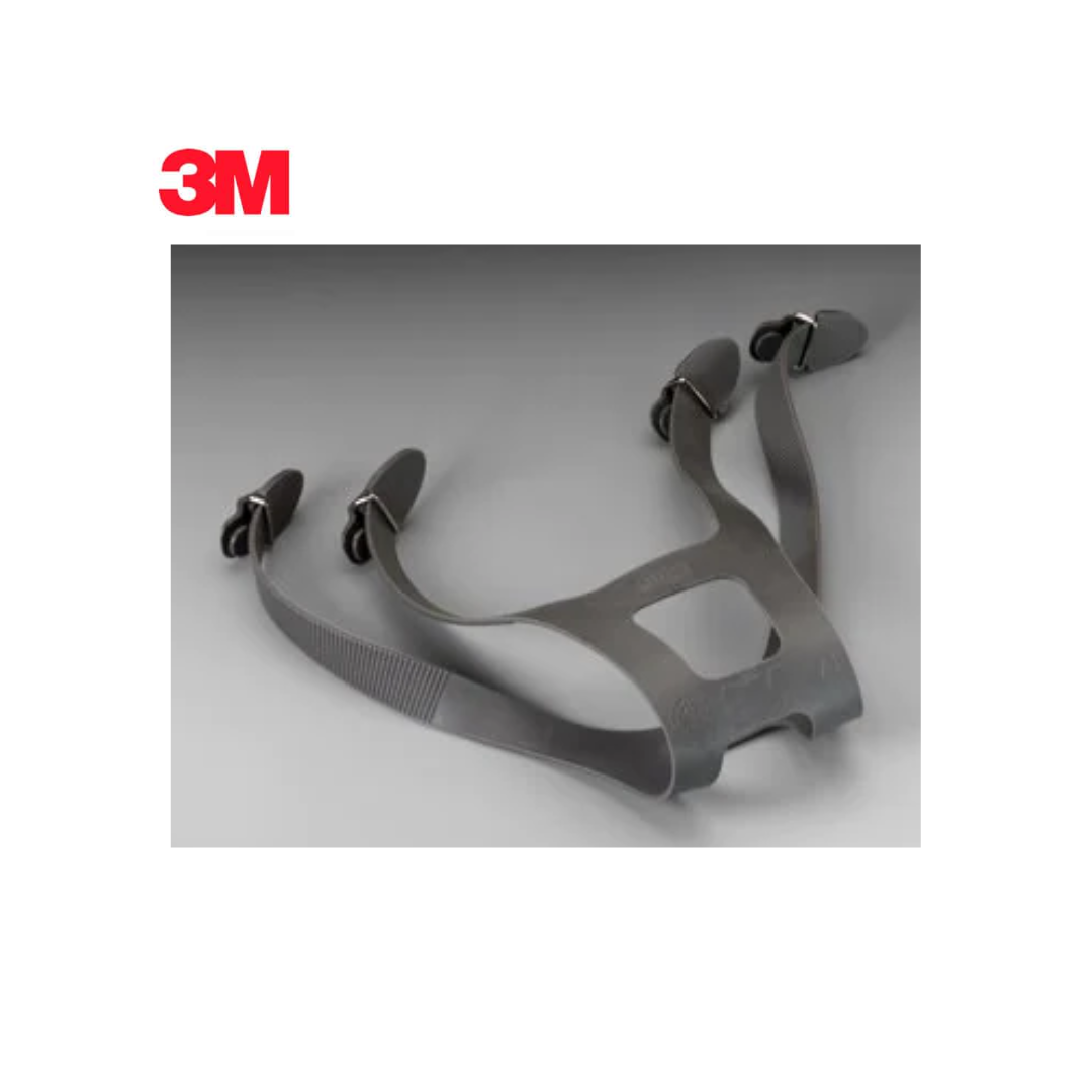 Jeu De Harnais De Tête De Rechange 3M 6897 Pour Masque Respiratoire 6800 - Qualité P100, Neuf D'origine
